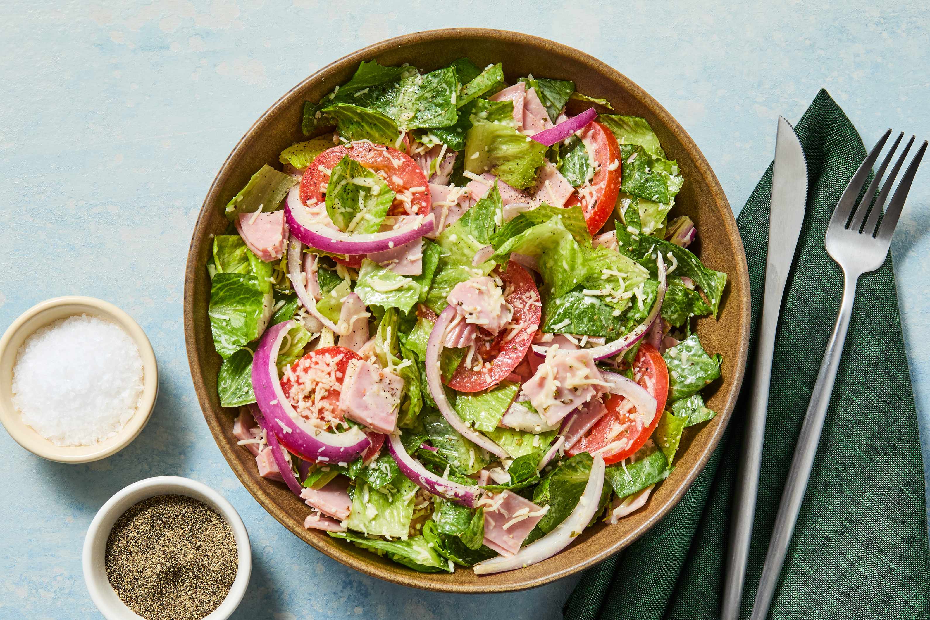 Smoked Ham & Cheese Sub Salad