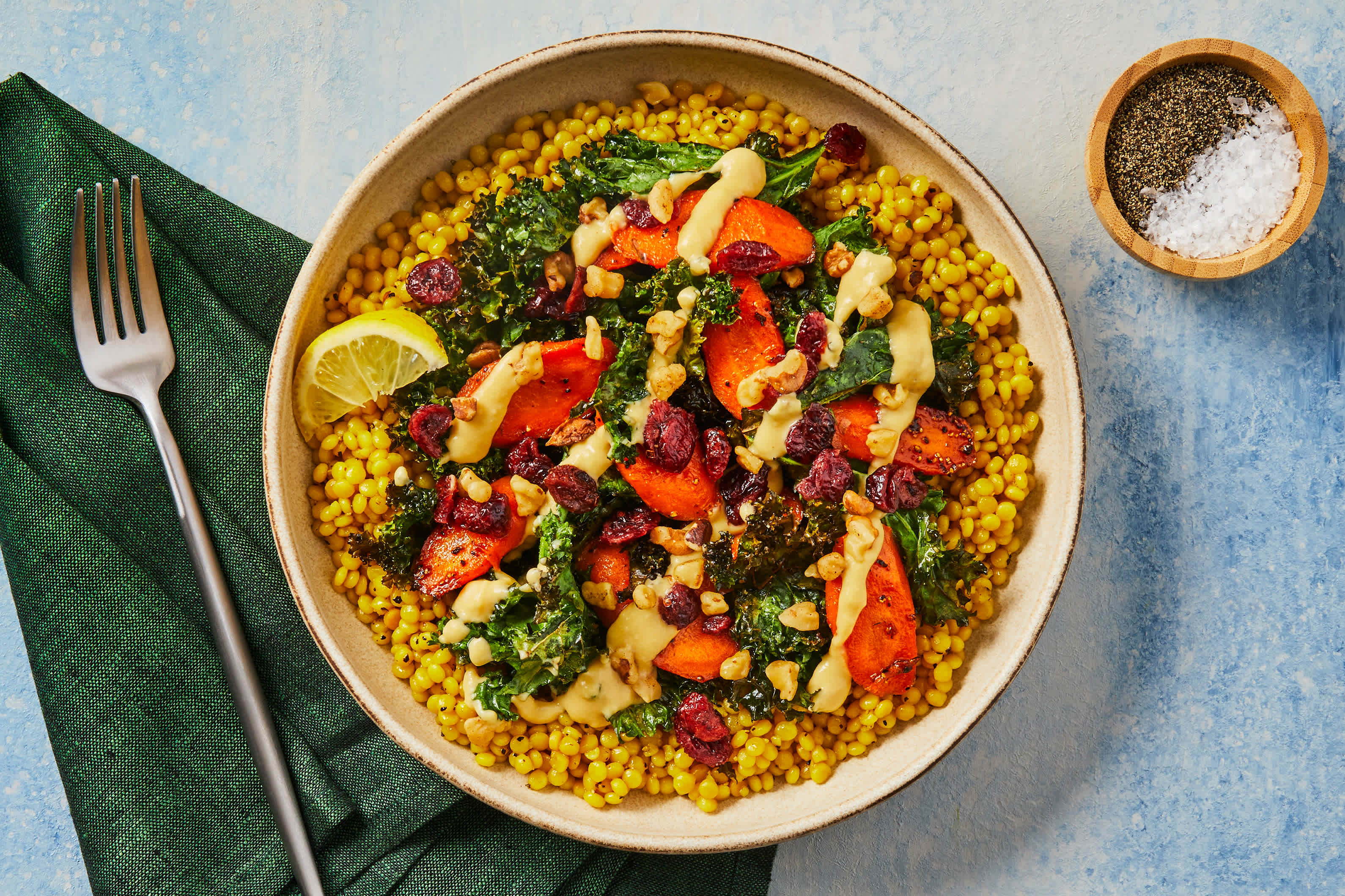 Salmon & Maple Carrot Power Bowls