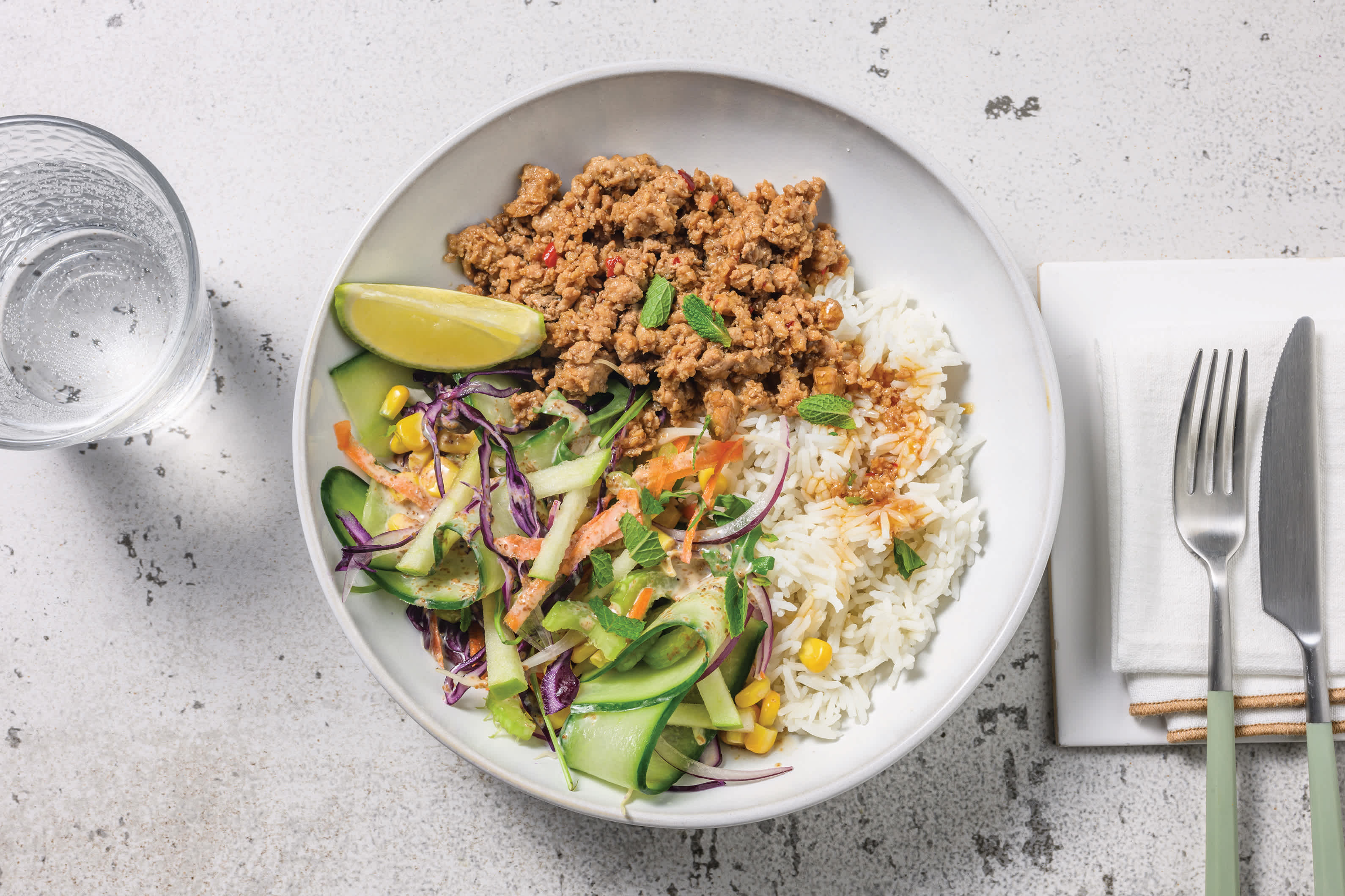 Easy Thai Ginger & Lemongrass Beef Larb