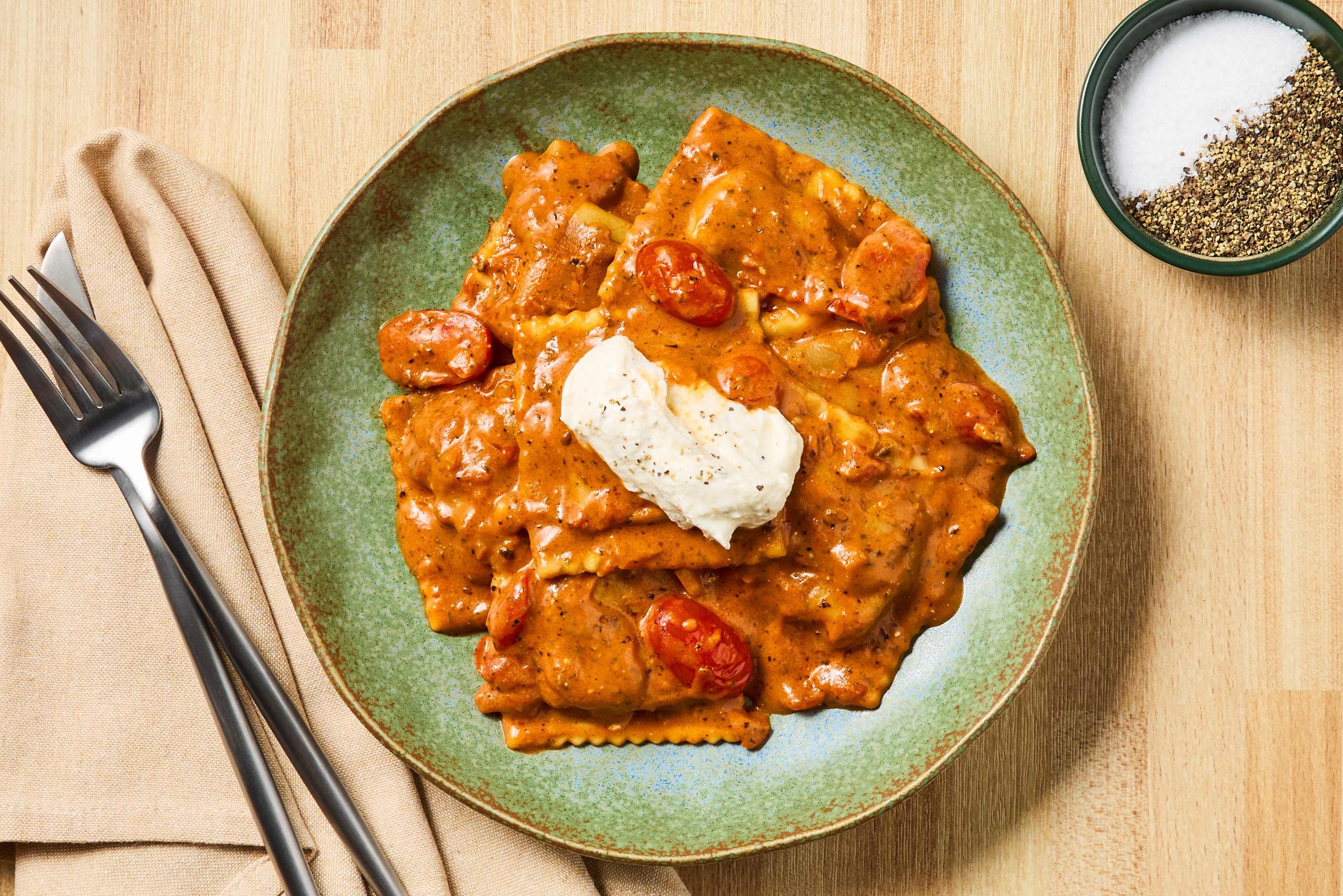 Shrimp & Mushroom Ravioli