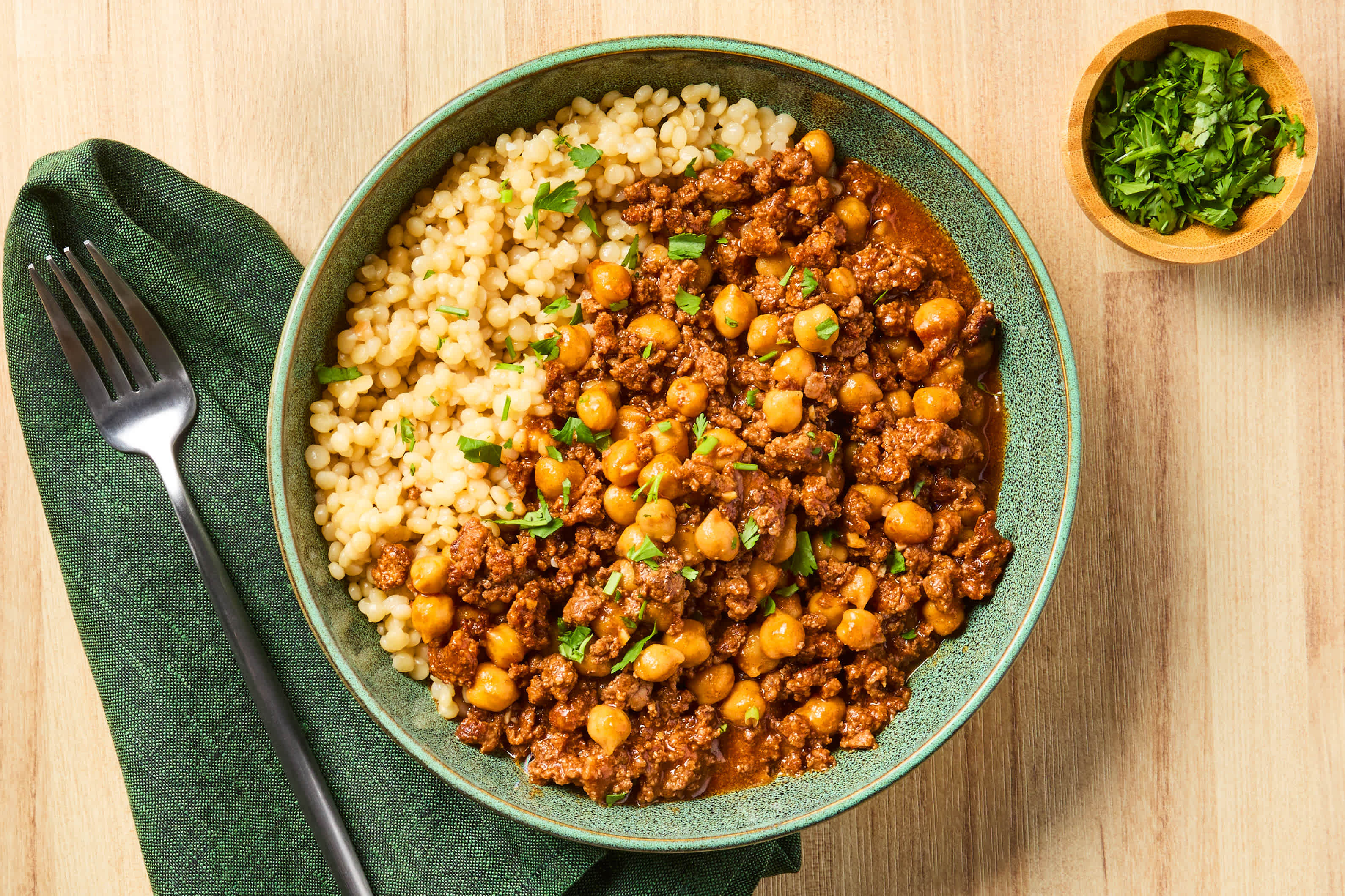 Moroccan-Style Turkey & Chickpea Stew