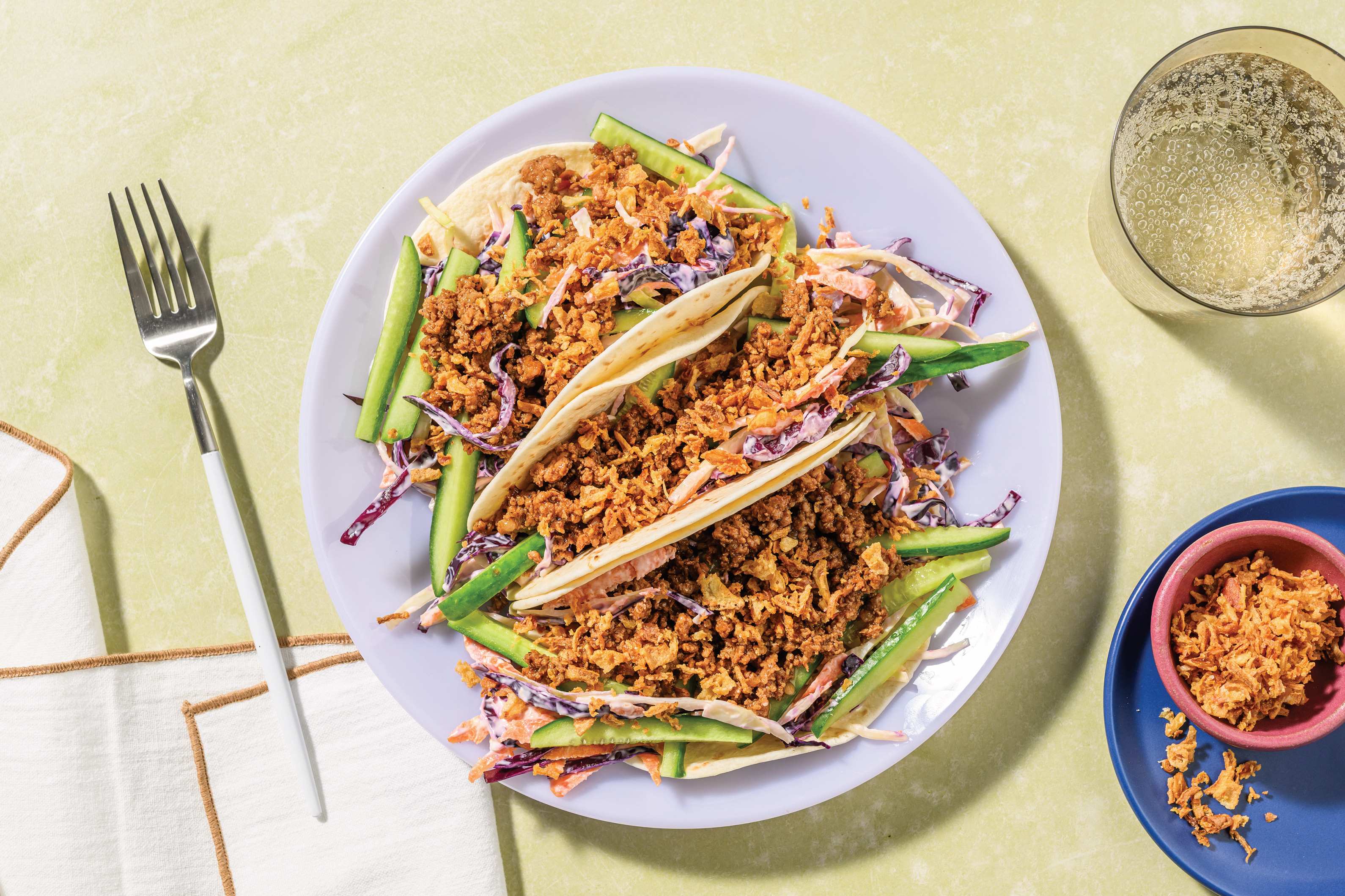 Quick Hoisin Pork Tacos