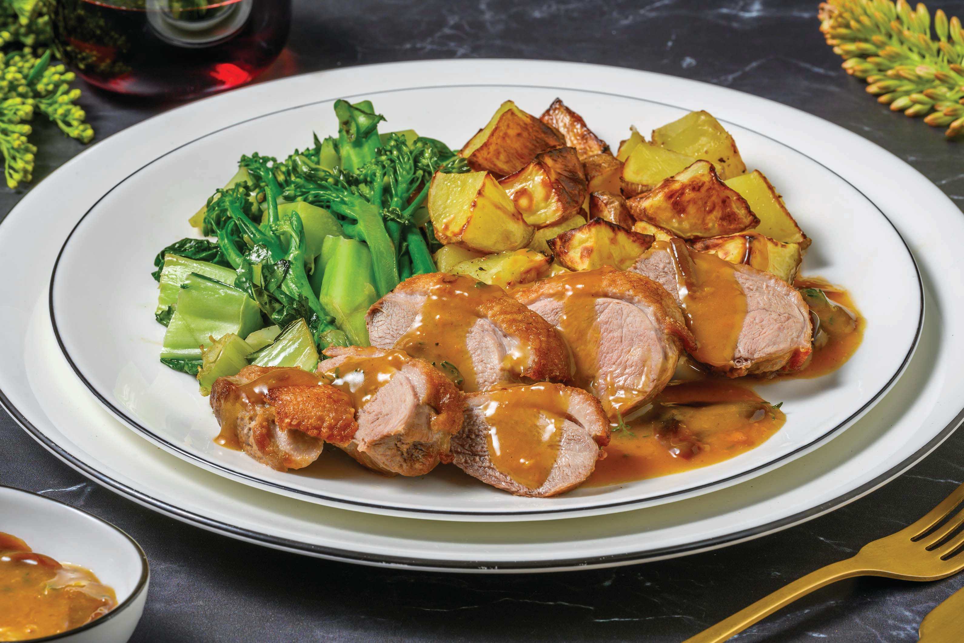 Seared Duck a L'Orange