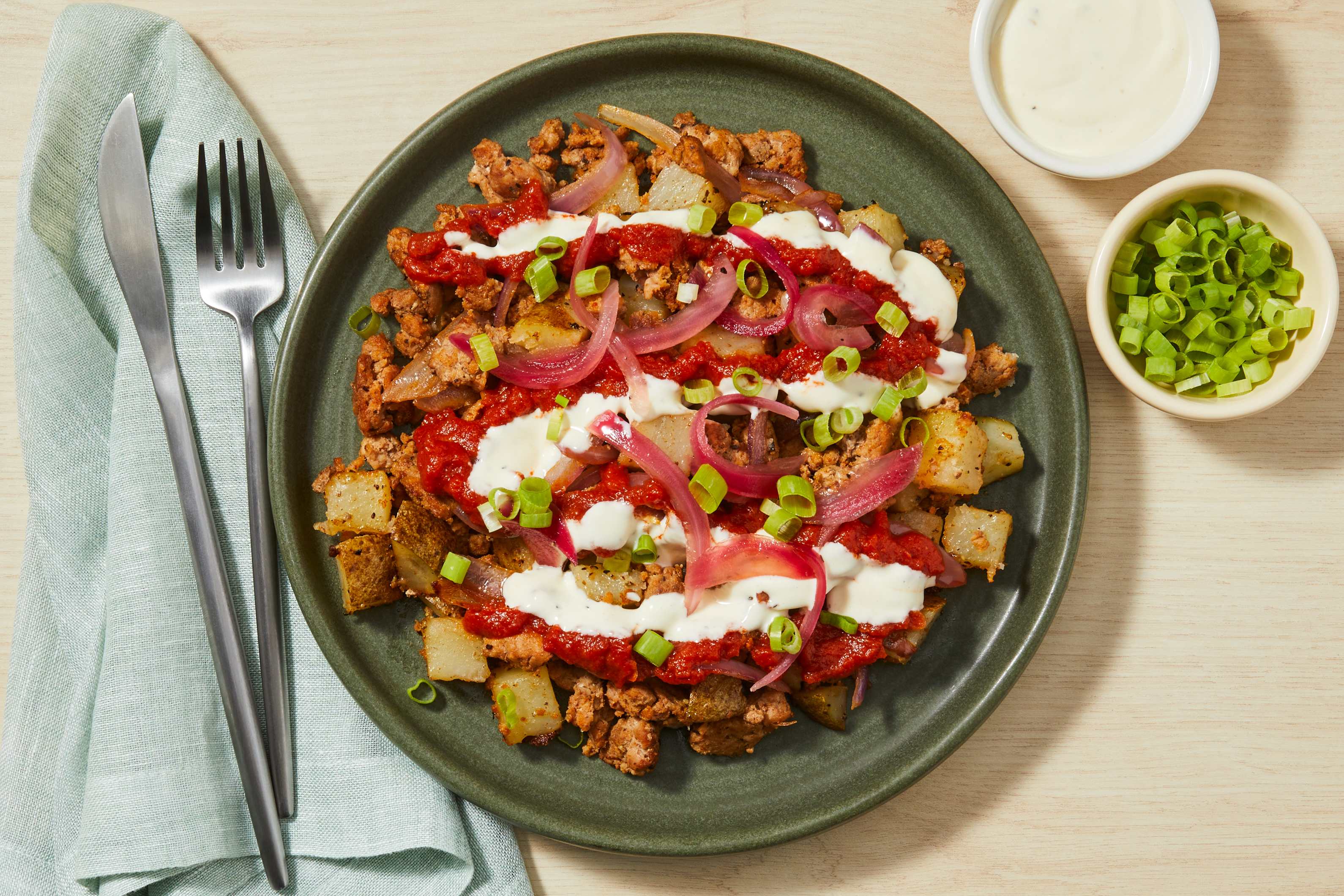 Smoky Paprika Beef & Potato Hash