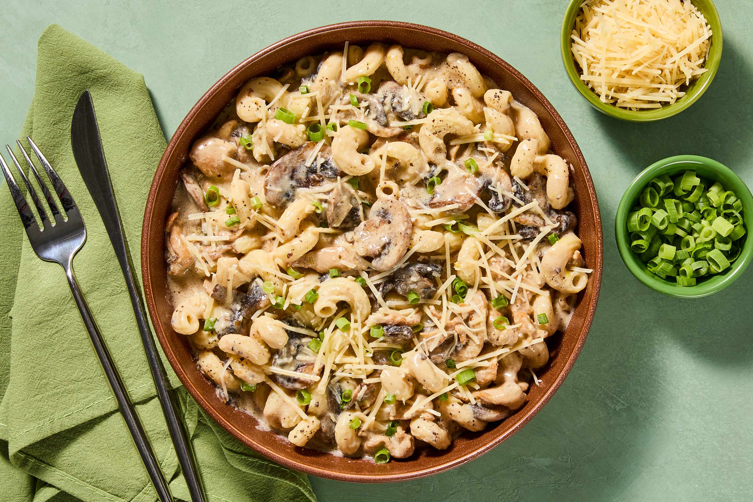 Creamy Dreamy Mushroom Cavatappi