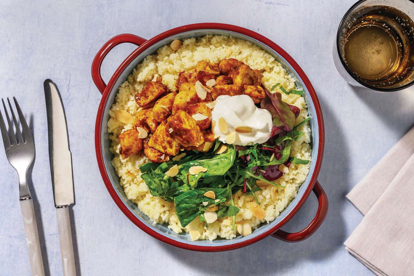 Chermoula Chicken Couscous Bowl