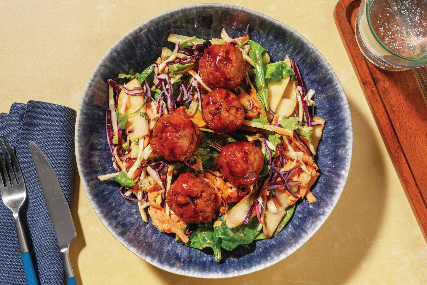 Honey-Soy & Ginger Lamb Meatballs