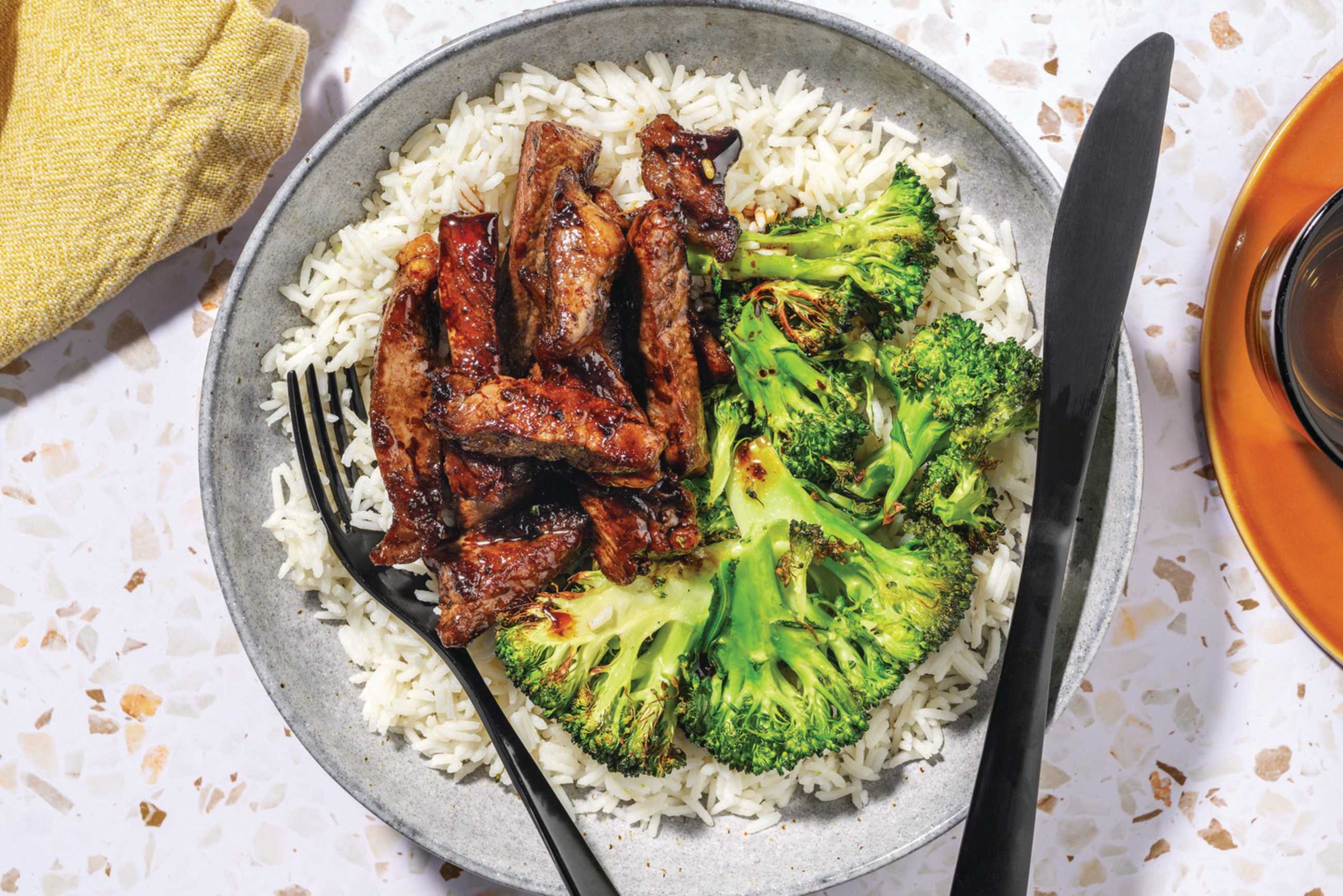 Teriyaki Beef & Broccoli Stir-Fry