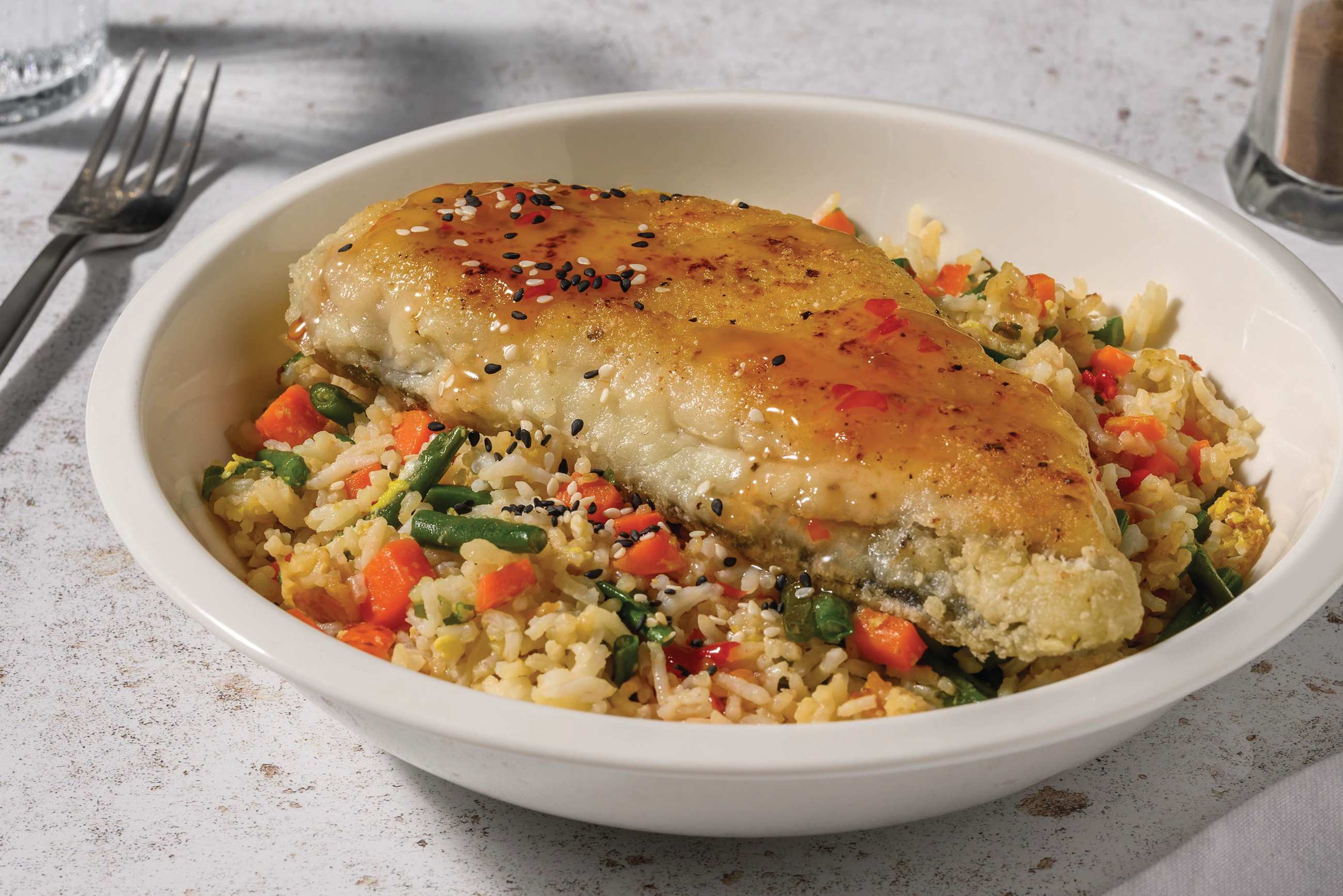 Sticky Sweet & Sour Barramundi
