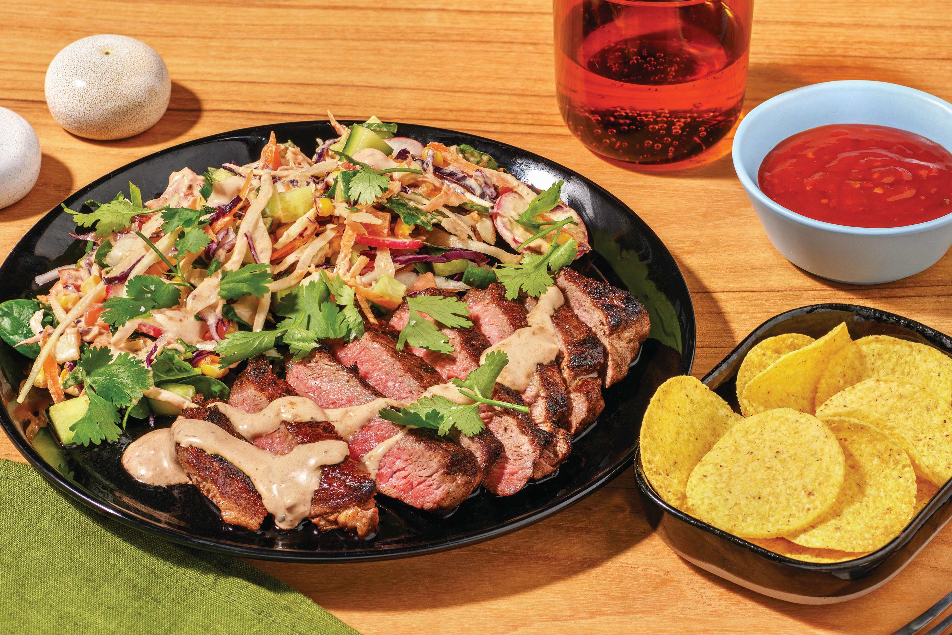 Tex-Mex Beef Rump & Chipotle Slaw