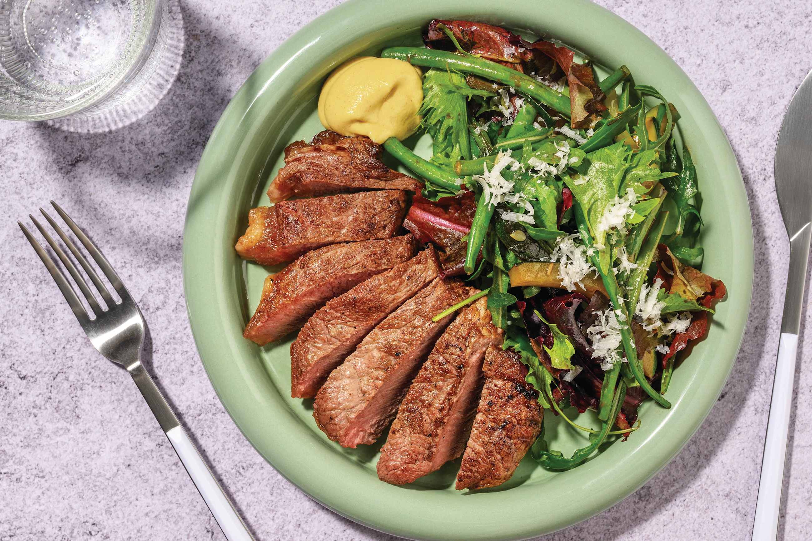 Seared Beef Rump & Green Bean Salad