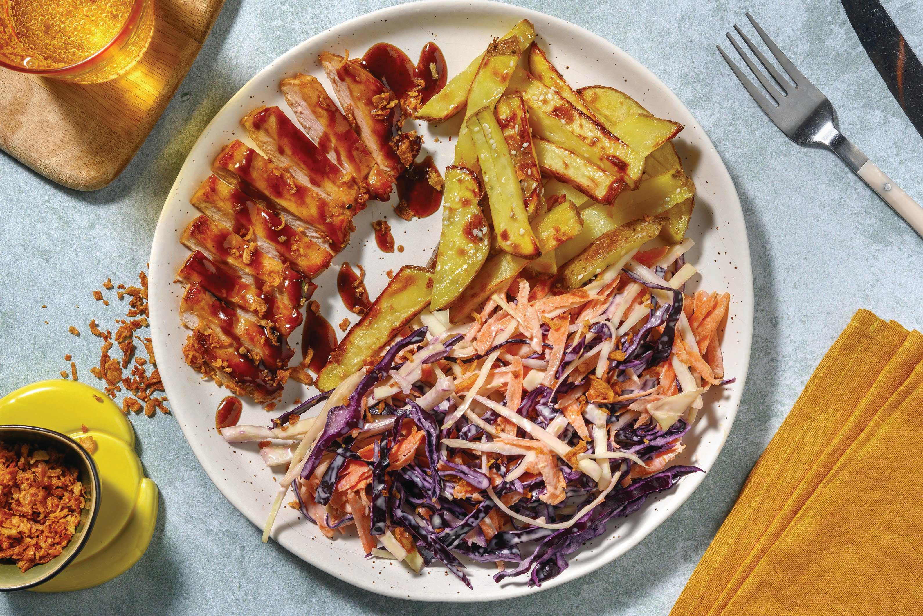 Ginger & Hoisin-Glazed Tofu