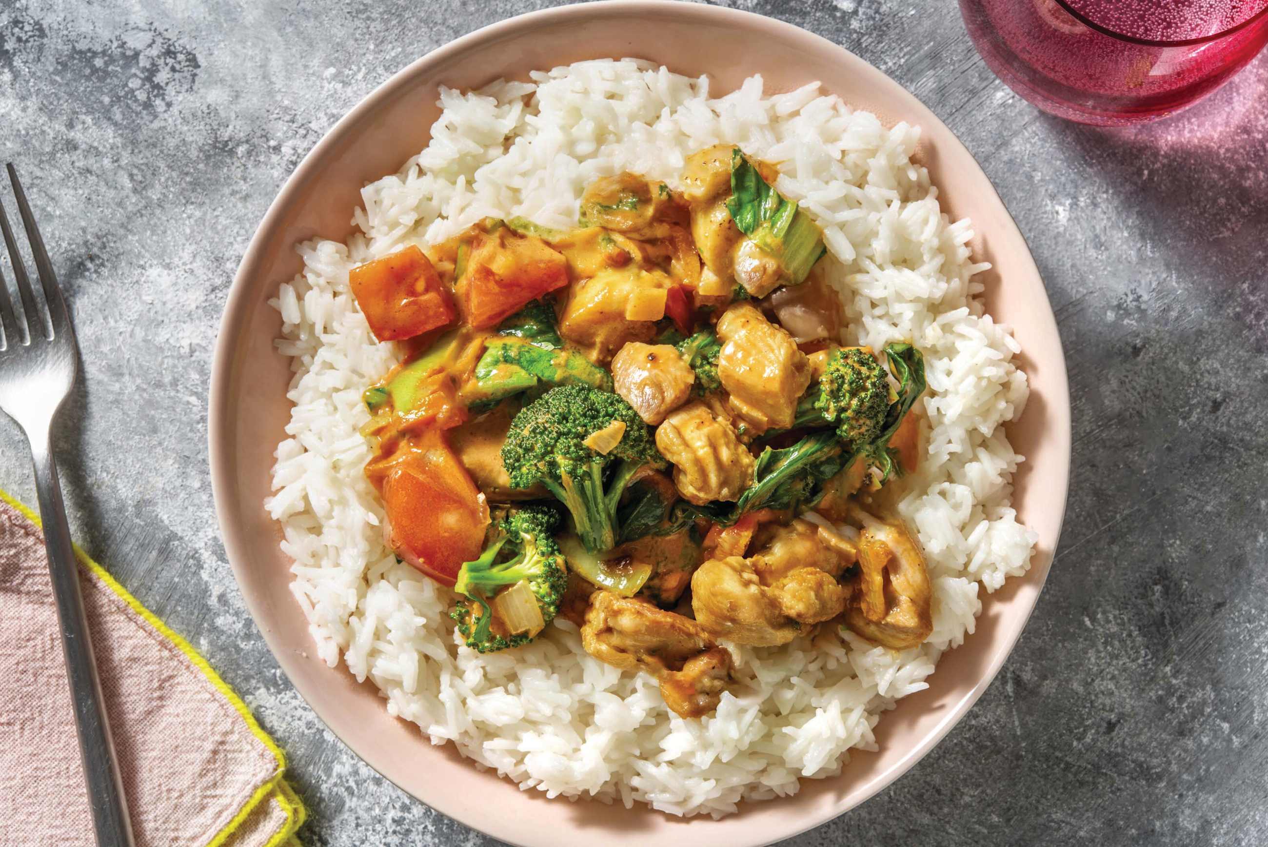 Mild Sambal Chicken Curry