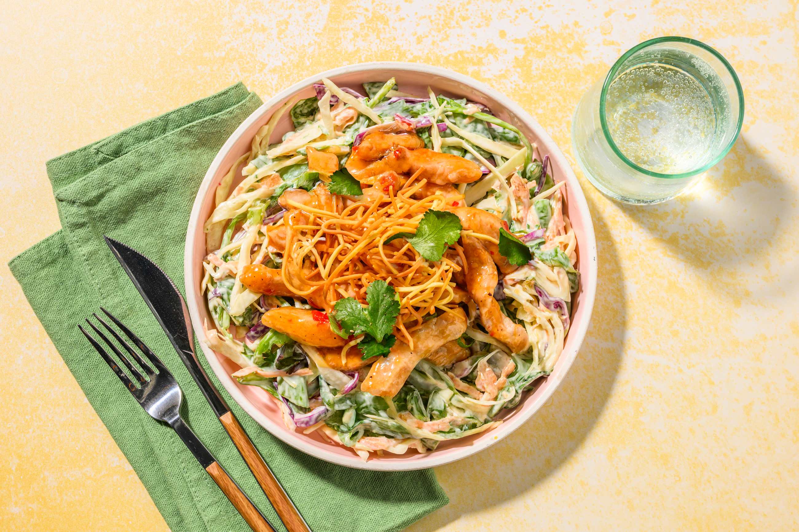 HelloHero: Spiced Pork & Crunchy Noodles