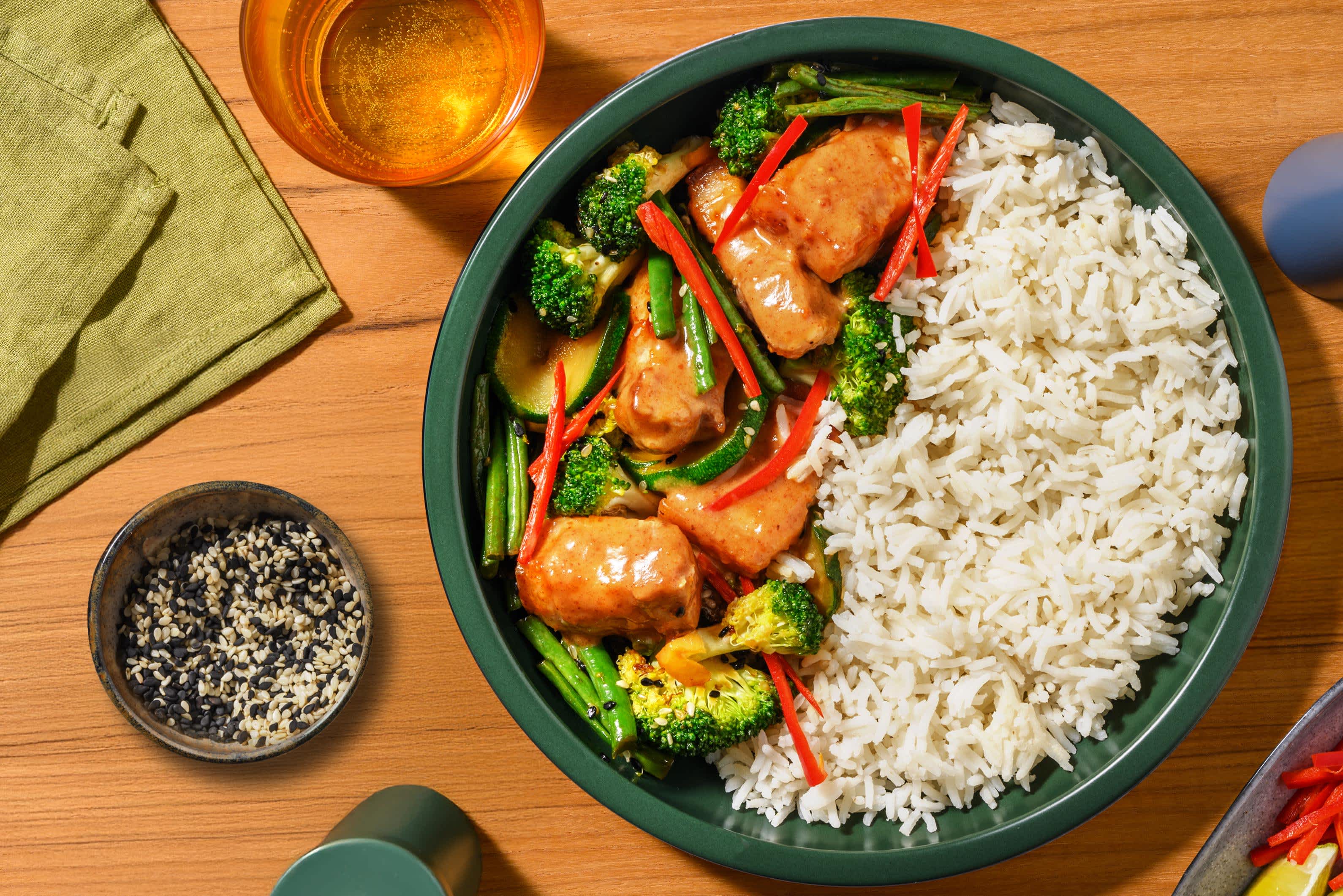 Hoisin & Peanut Butter Pork Belly