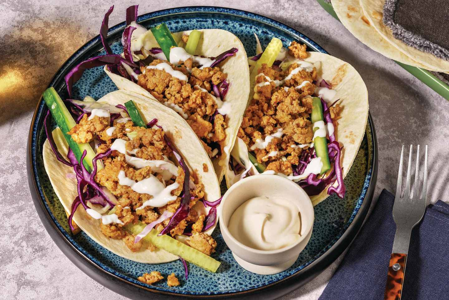 Easy As Kiwi Spiced Plant-Based Mince Tacos