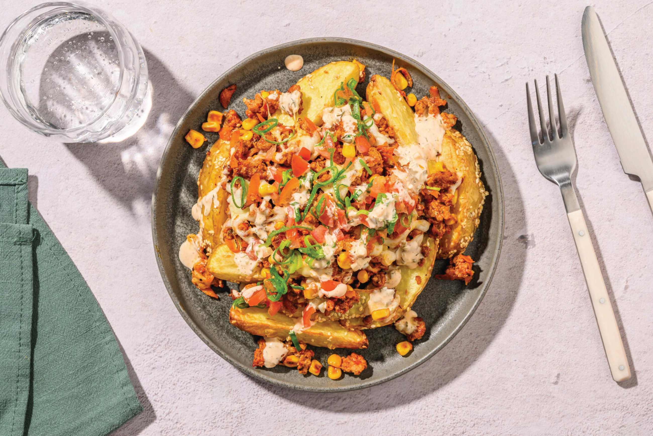 Loaded Cheeseburger Wedges