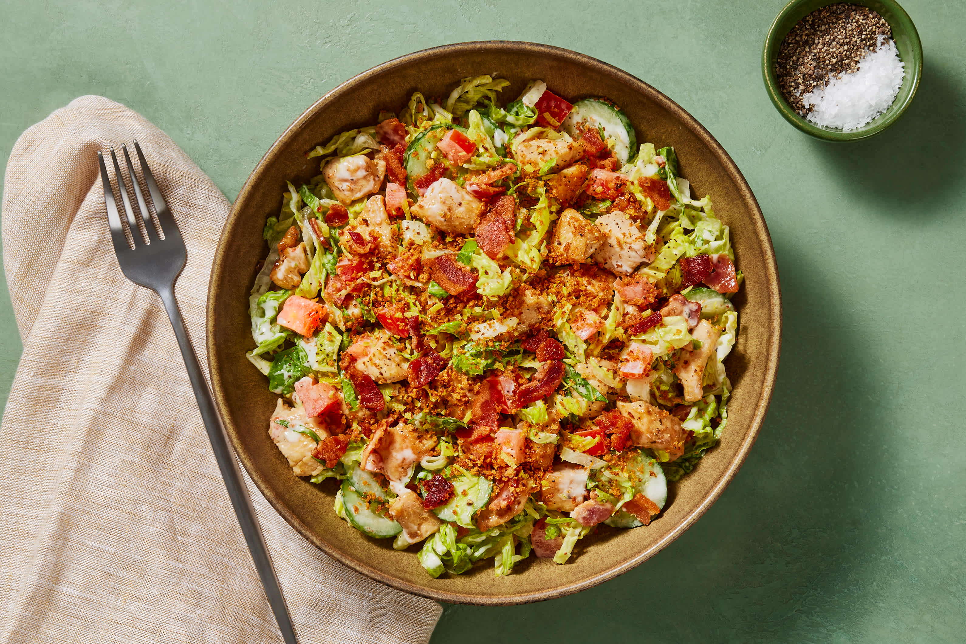 Chicken Bacon Ranch Salad