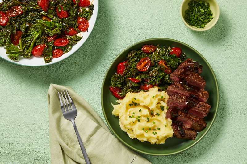 Pan-Seared Sirloin Steak 