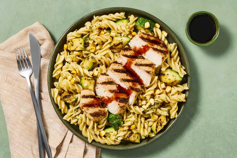 Grilled Balsamic-Glazed Pork Chops