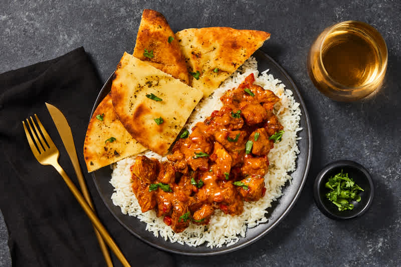Bols de dinde style tikka super rapide