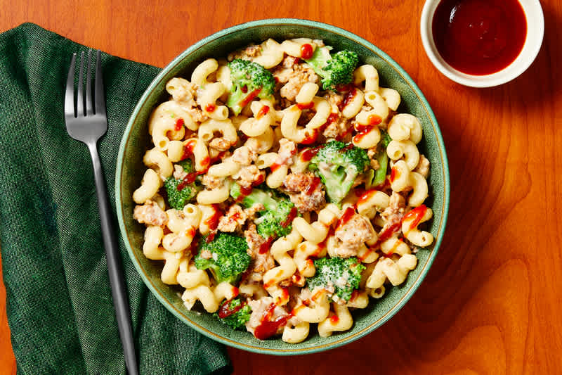 Macaroni au fromage crémeux