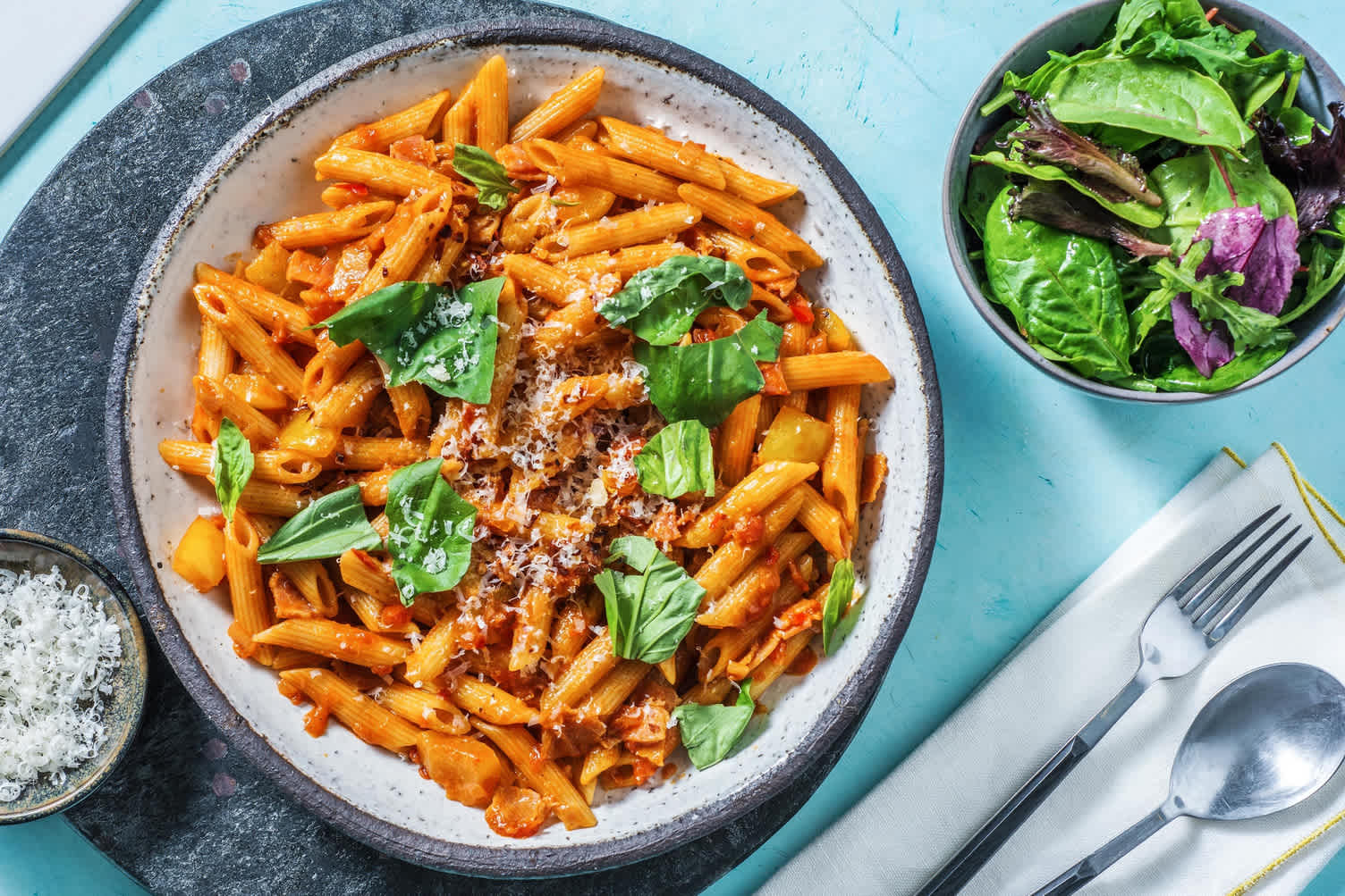 Kryddig penne all'Arrabbiata