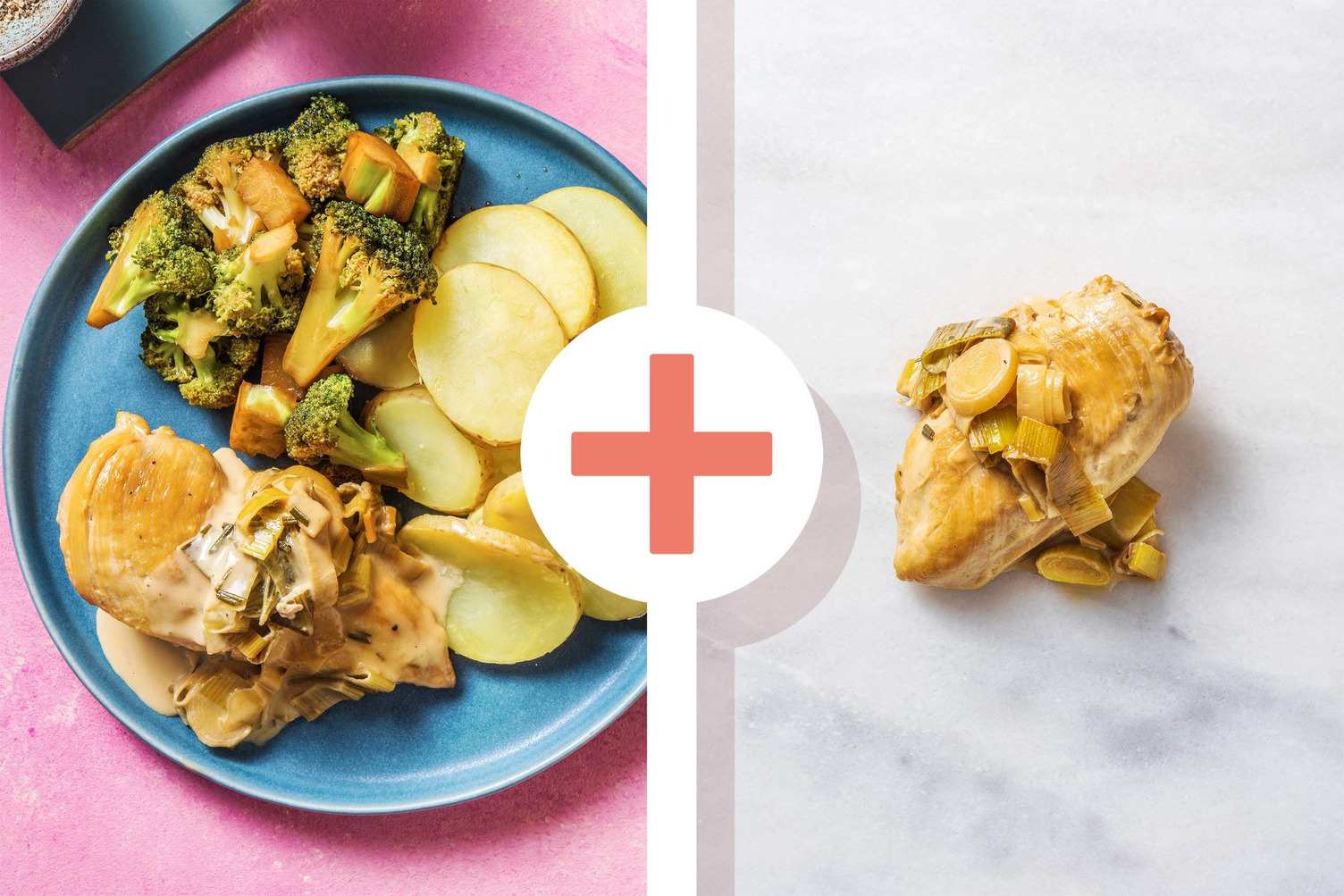 Double protein - Dubbele portie kipfilet in mosterd-roomsaus