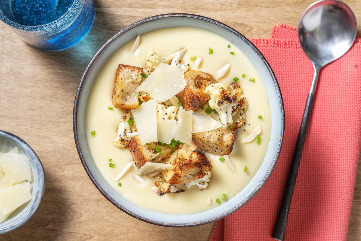 Velouté de chou-fleur & parmesan AOP