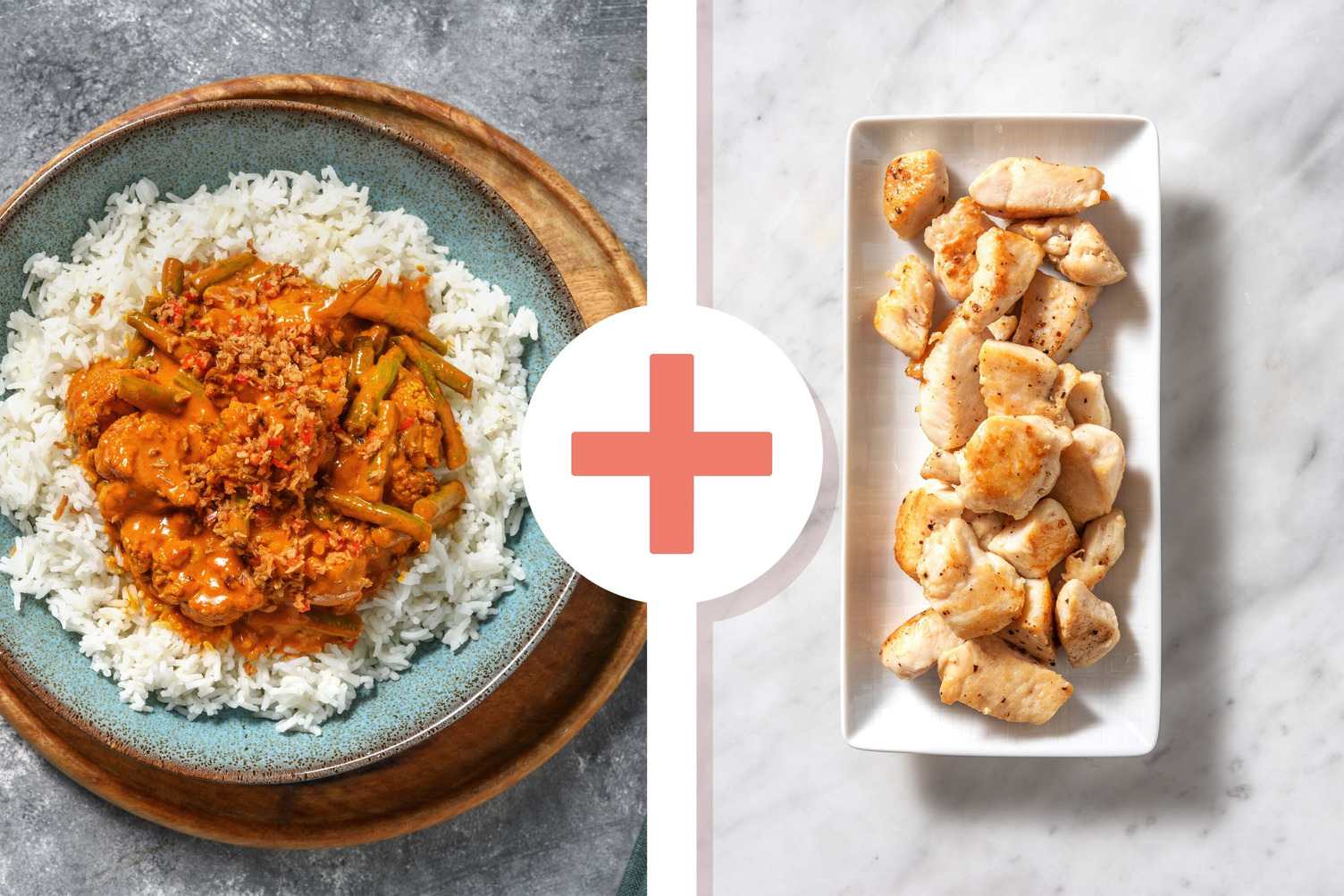 Indonesian Style Chicken Breast and Veg Curry