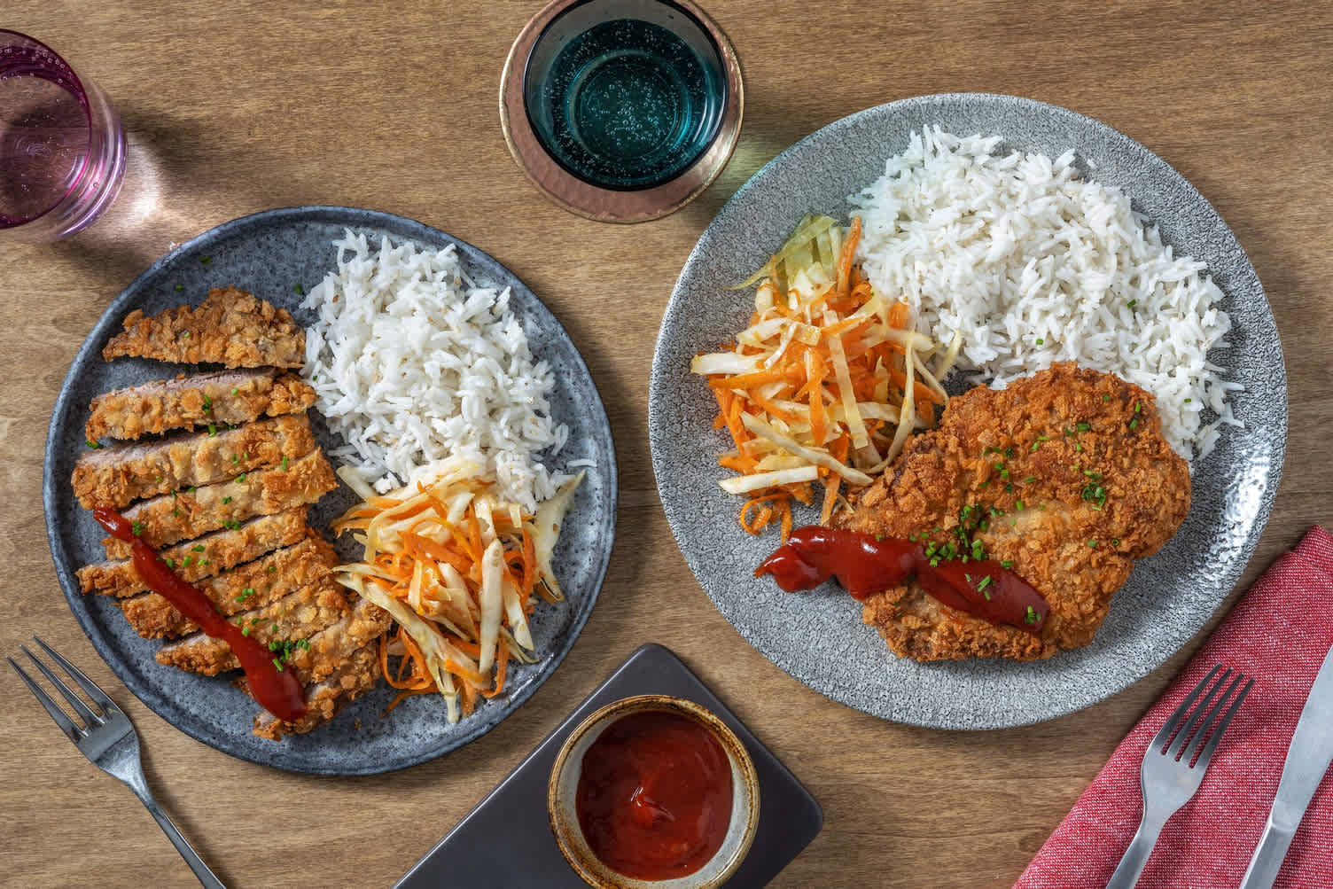Poulet katsu à la japonaise