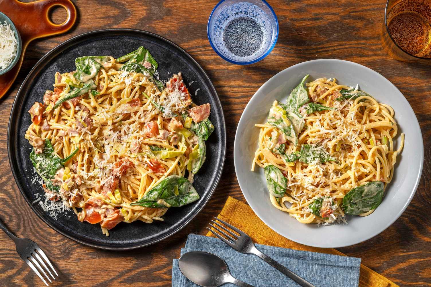 Krämig pasta