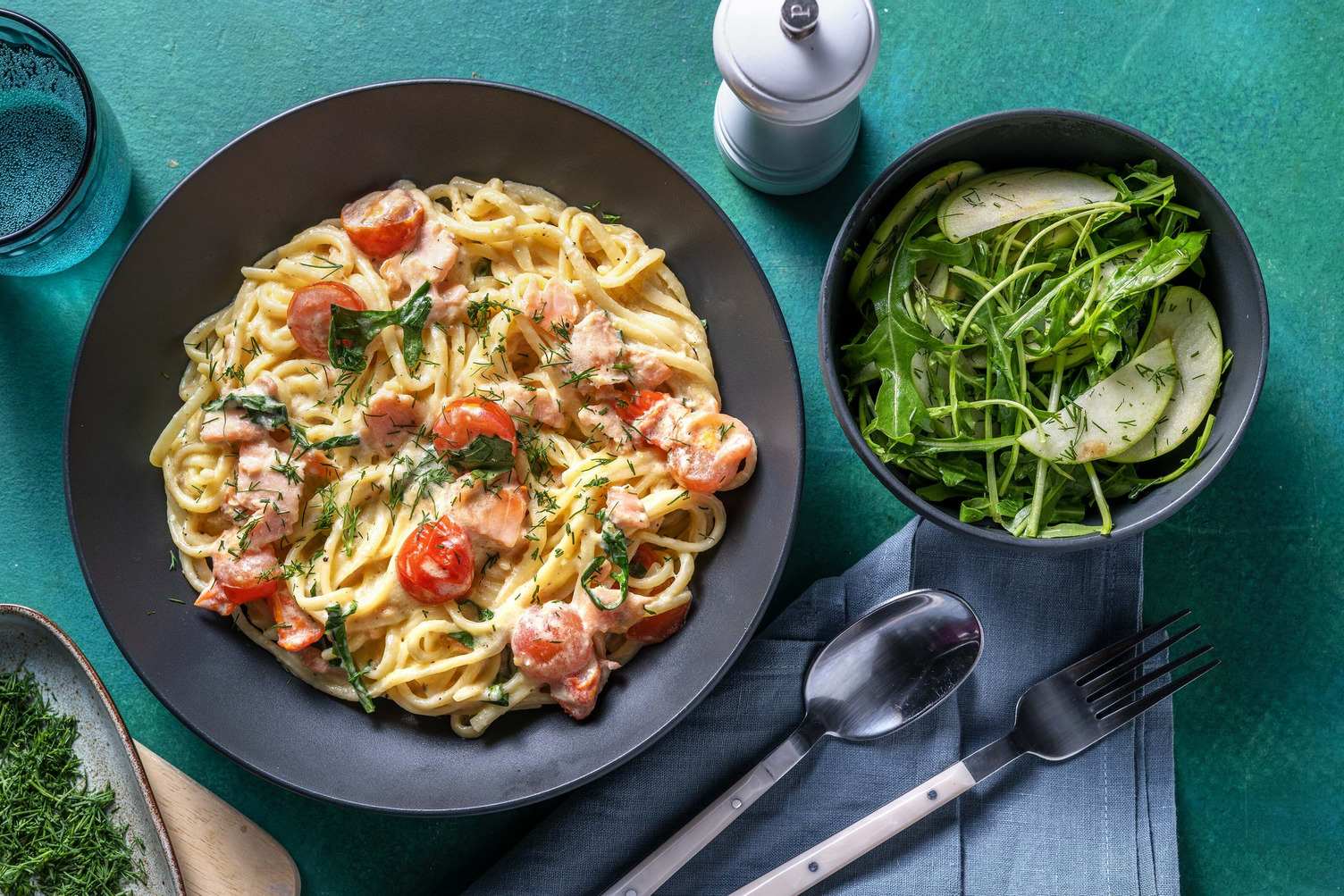 Rökt laxpasta