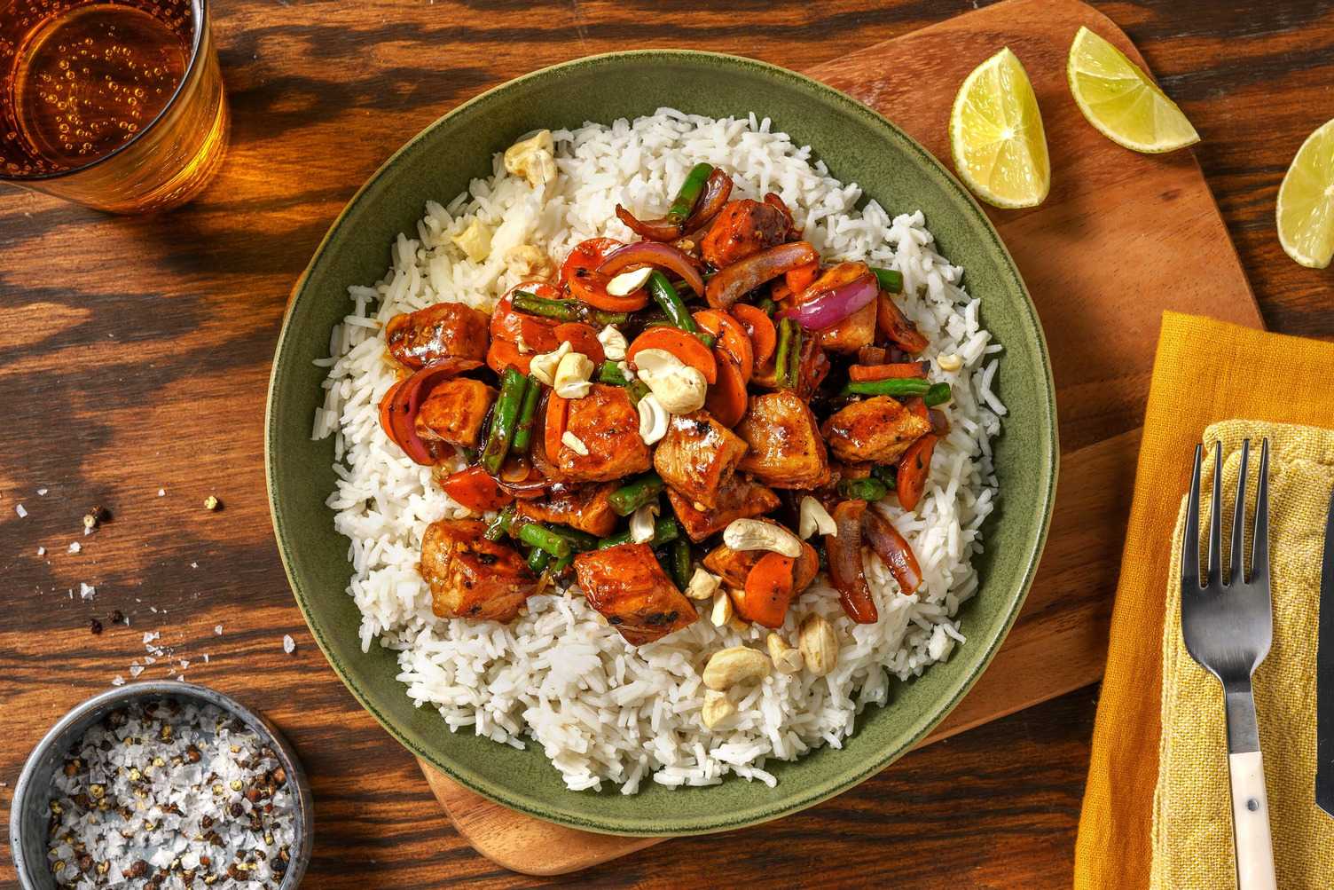Fläsk teriyaki