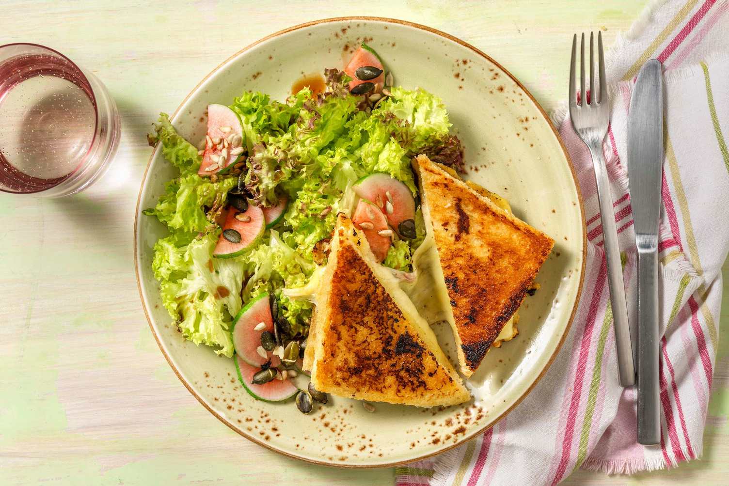 Sandwich façon grilled cheese