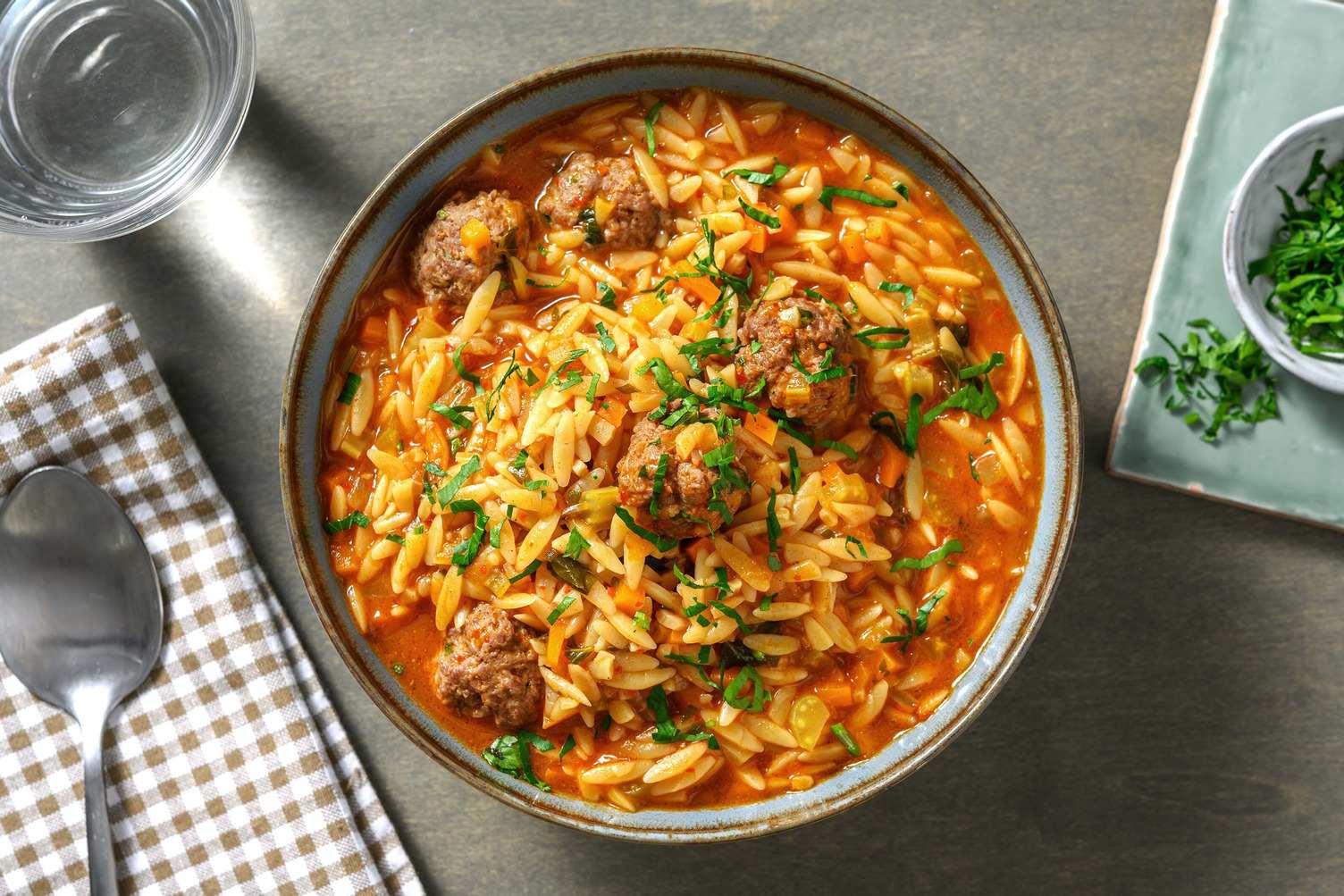Mijoté d'orzo & de bœuf à la tunisienne