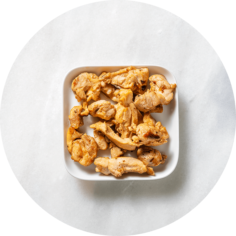 Émincés de cuisse de poulet en extra