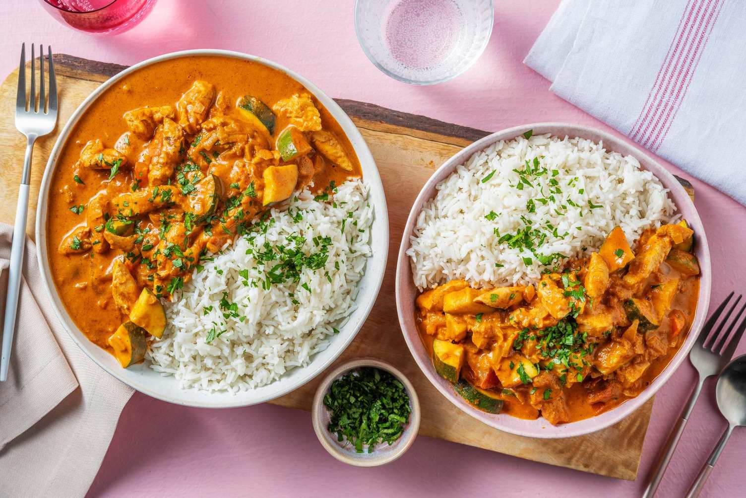 Rask kylling stroganoff 