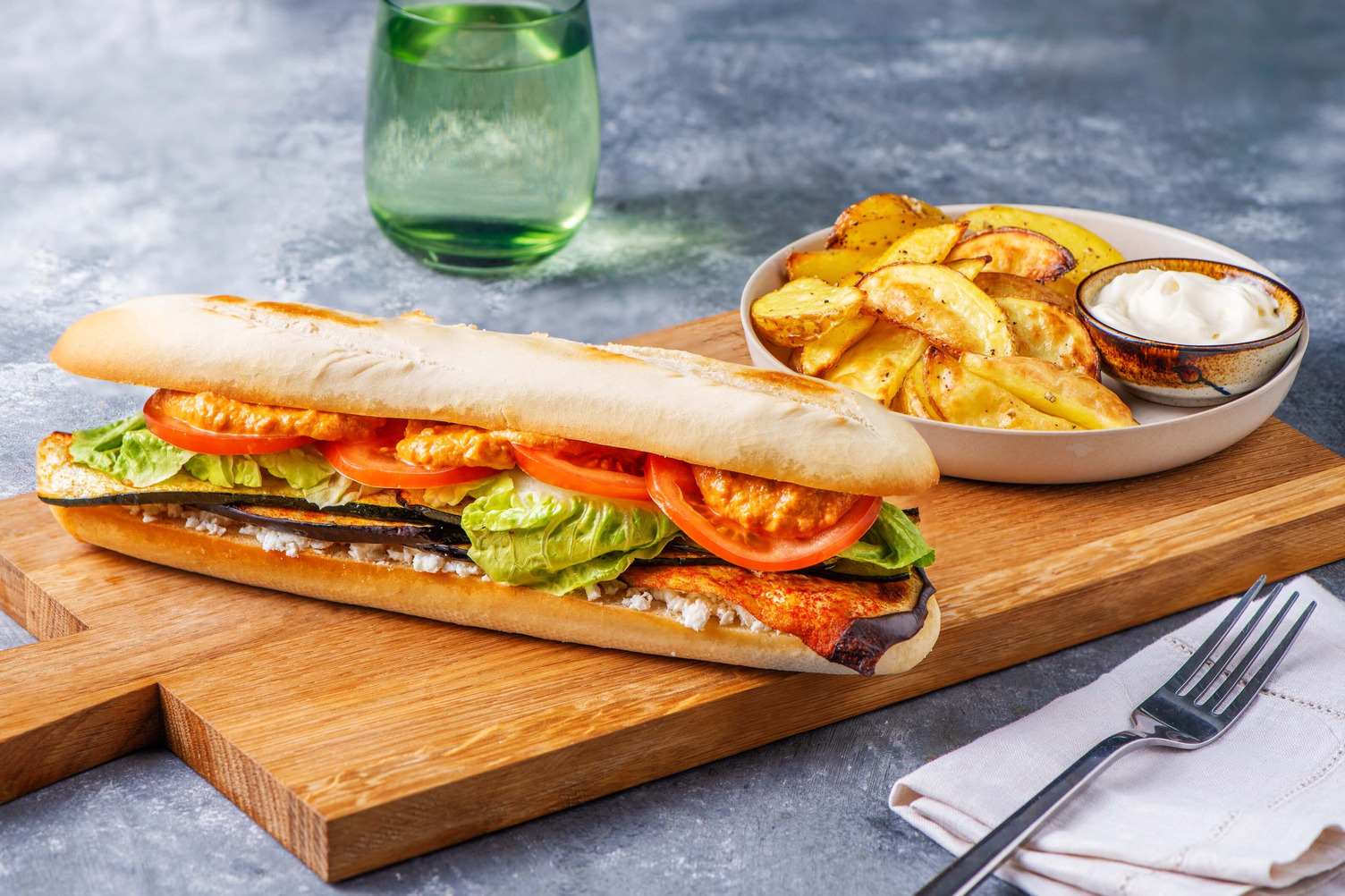 Vegetarisk sandwich