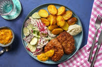 Double protein - Double steak haché au piccallili 