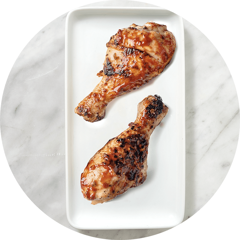 Kipdrumsticks als extra