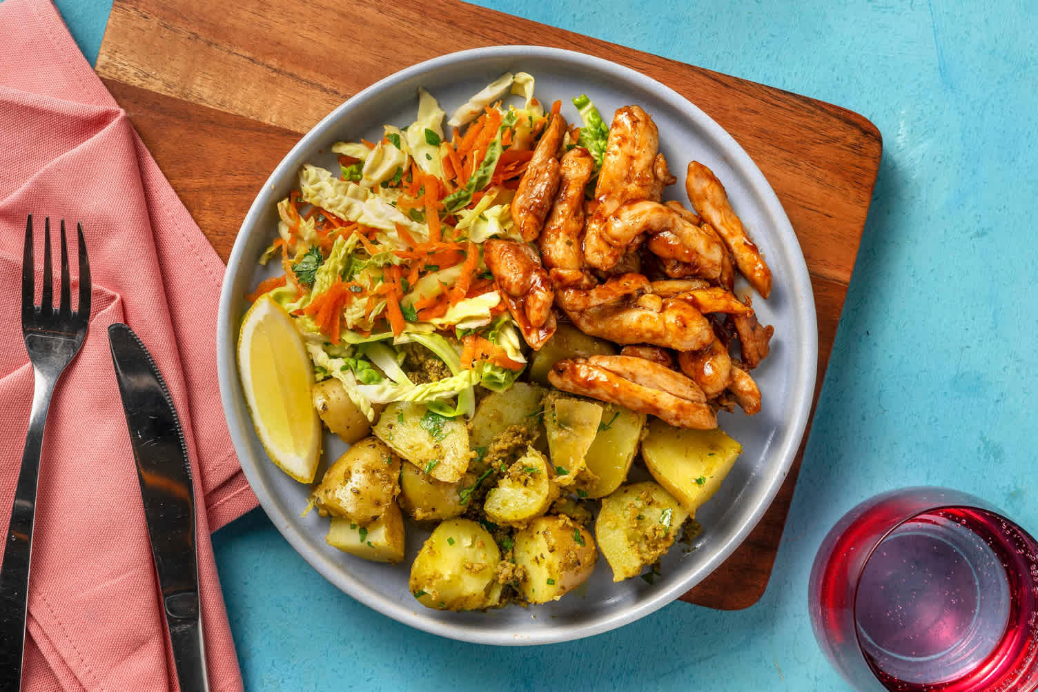 Amerikansk-inspirtert BBQ-kylling