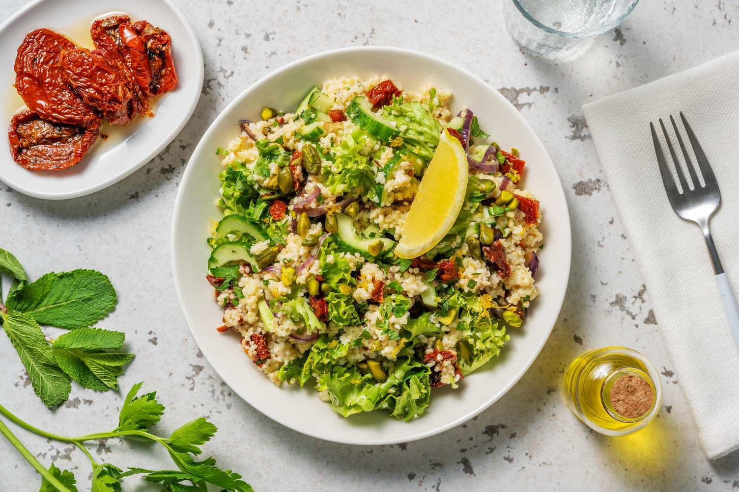 Salade de boulgour façon taboulé