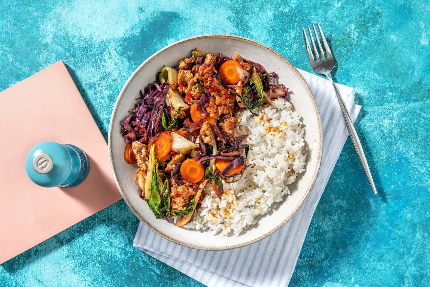 HelloHero: Ginger Pork & Veggie Stir-Fry