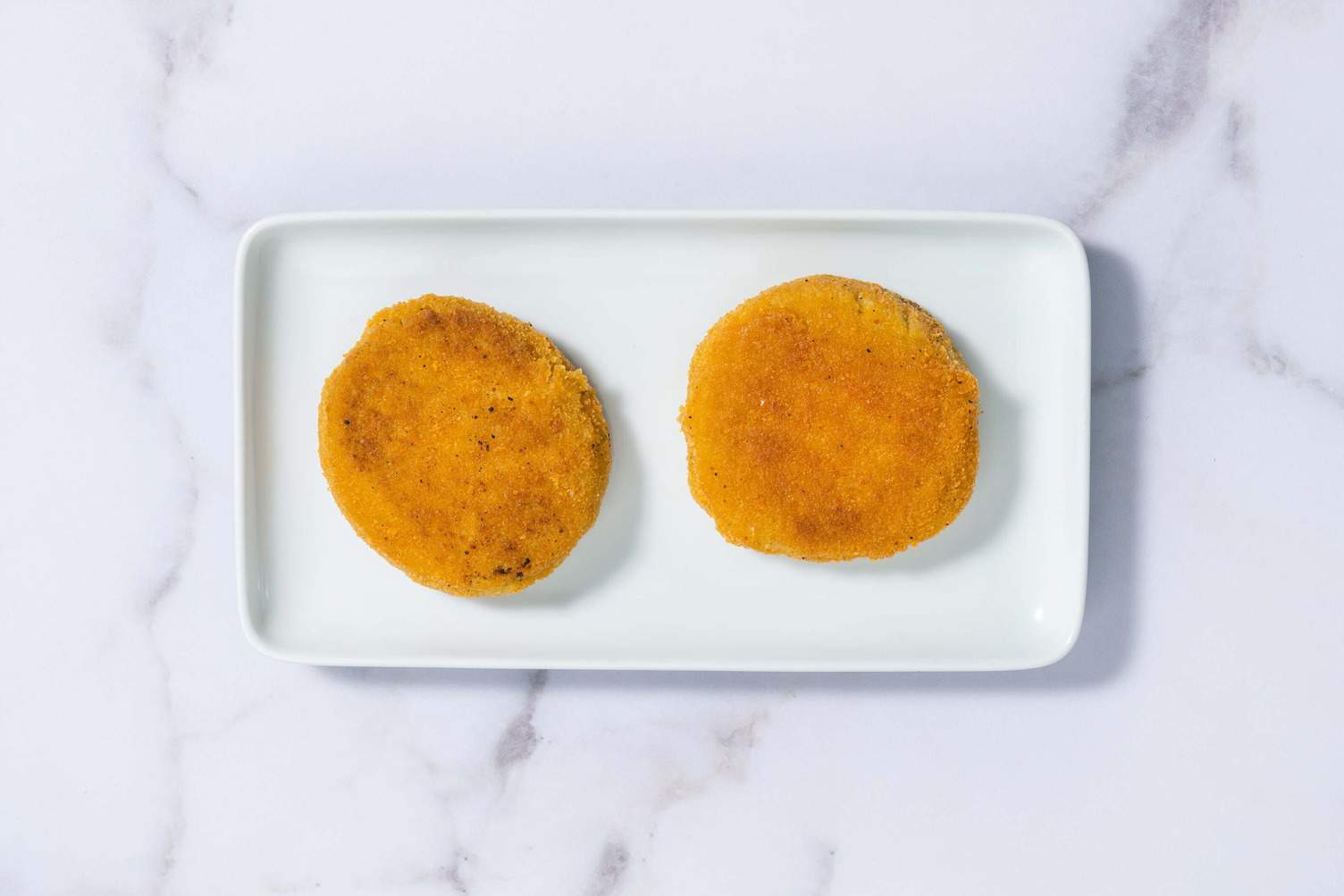 Burger de poisson vegan en extra
