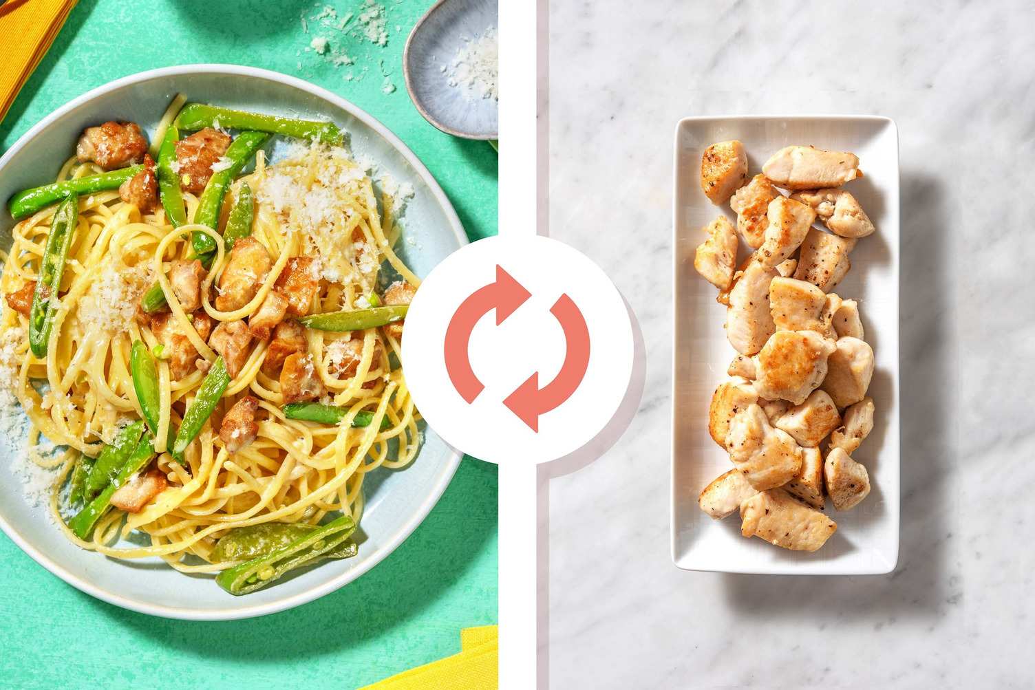 Creamy Lemon Chicken Breast Linguine