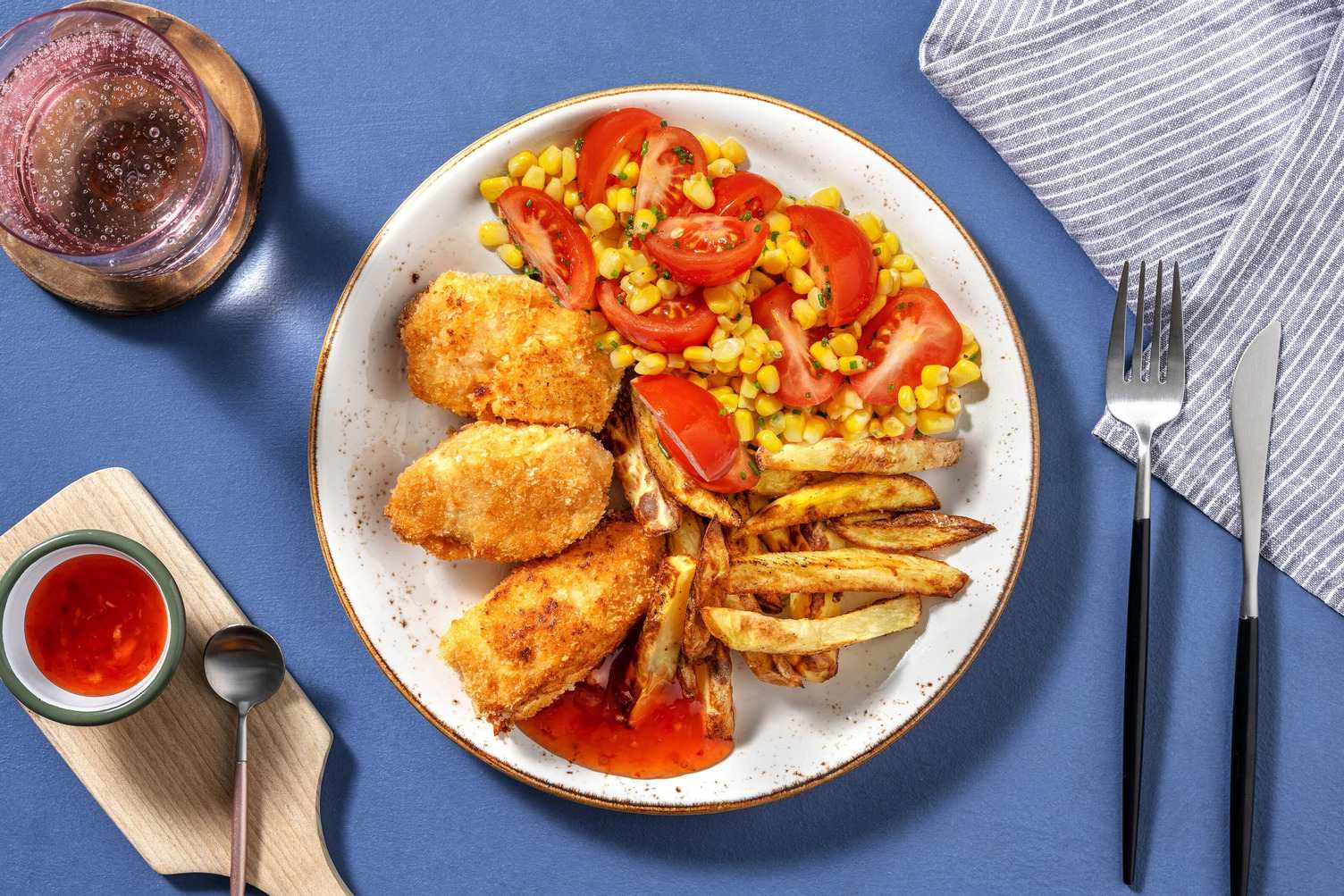 Nuggets de poulet maison