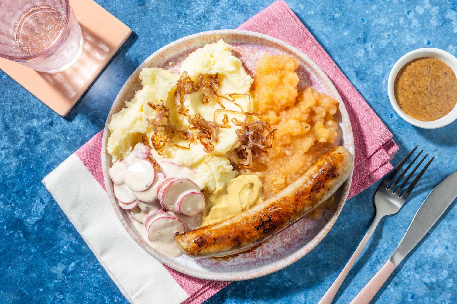 Himmel un Äd! Cipollata Bratwürstli