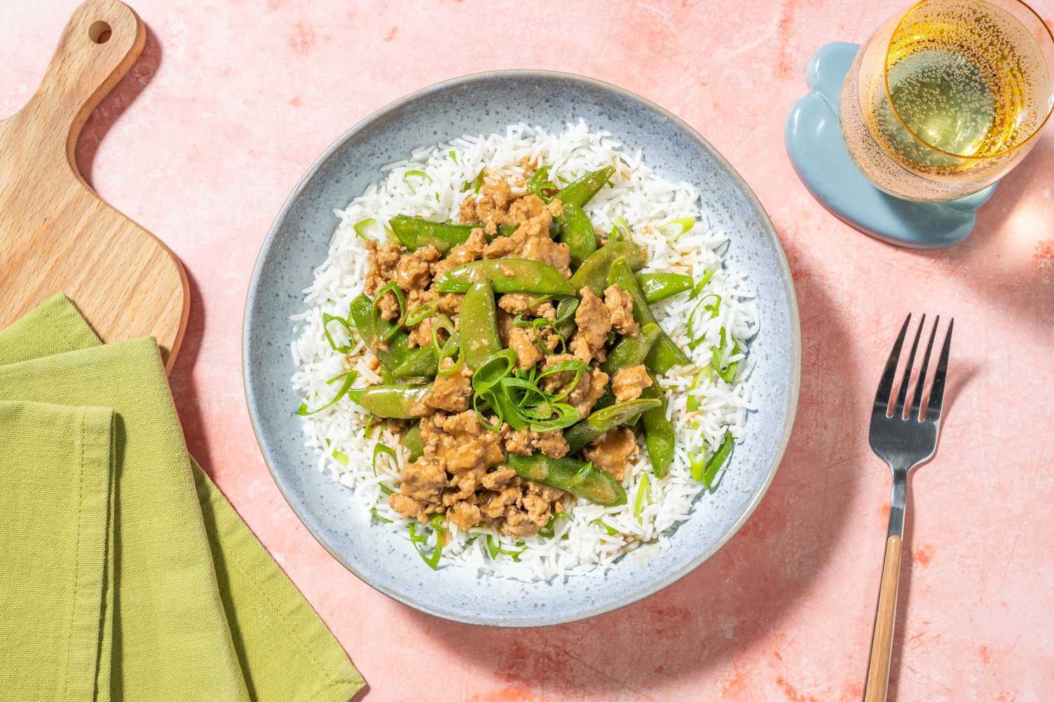 Turkey Stir-Fry Bowls