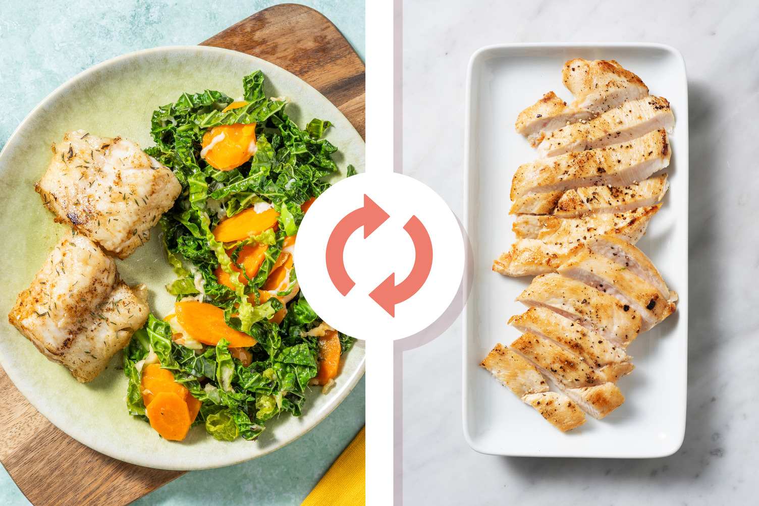 Pollo dorato al timo e limone